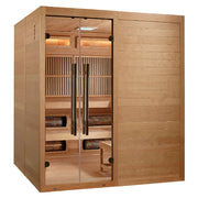 Golden Designs Toledo 6 Person Full Spectrum Hybrid Sauna