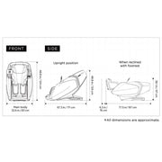 Fujiiryoki Cyber Relax Elite MR7500 4D Massage Chair image 23