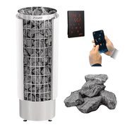 Harvia Cilindro PC90E 9kW Sauna Heater Package image 5