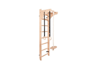 BenchK Series 1 111 + A204 Versatile Wooden Wall Bars Swedish Ladder For Kids Room Exercise & Play