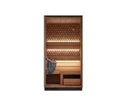 Leil Saunas Viva 120 - 2 Person Outdoor Traditional Sauna Kit image 6