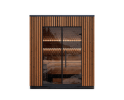 Leil Saunas Viva 210 - 4 Person Outdoor Traditional Sauna Kit image 9