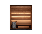 Leil Saunas Viva 210 - 4 Person Outdoor Traditional Sauna Kit image 10