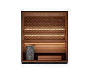 Leil Saunas Viva 210 - 4 Person Outdoor Traditional Sauna Kit image 11