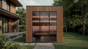 Leil Saunas Viva 250 - 4 Person Outdoor Traditional Sauna Kit image 2
