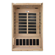 Venice 2 Person Low EMF FAR Infrared Sauna - Canadian Hemlock image 5