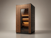 Leil Saunas Viva 120 - 2 Person Outdoor Traditional Sauna Kit image 2