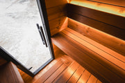 Leil Saunas Viva 180 - 4 Person Outdoor Traditional Sauna Kit image 3