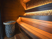 Leil Saunas Viva 250 - 4 Person Outdoor Traditional Sauna Kit image 15