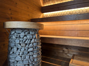 Leil Saunas Viva 250 - 4 Person Outdoor Traditional Sauna Kit image 16