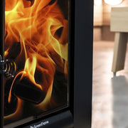 Harvia Linear 22 GreenFlame ES GreenFlame Series, 15.7kW, Water Tank, Wood Sauna Stove image 2