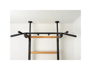 BenchK 522 Wall Bars Swedish Ladder & Dip Bar - Solid Beech Wood Gymnastics Equipment with Pull-Up Station image 3
