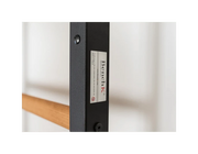 BenchK 221B Wall Bars Swedish Ladder - Beech Wood & Steel Gymnastic Ladder with 6-Grip Pull-Up Bar, 150 kg Capacity image 15