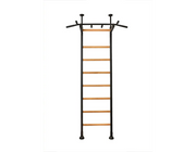 BenchK 521B Wall Bars Swedish Ladder - Premium Beech Wood & Steel Pull-Up Bar Fitness Ladder image 8