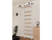 BenchK 521B Wall Bars Swedish Ladder - Premium Beech Wood & Steel Pull-Up Bar Fitness Ladder image 10