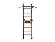 BenchK 522 Wall Bars Swedish Ladder & Dip Bar - Solid Beech Wood Gymnastics Equipment with Pull-Up Station image 7
