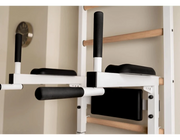 BenchK 222B Wall Bars Swedish Ladder - Durable Steel & Beech Wood Gymnastic Ladder with Pull-Up & Dip Bar image 31