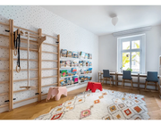 BenchK Series 1 111 + A204 Versatile Wooden Wall Bars Swedish Ladder For Kids Room Exercise & Play image 4
