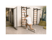 BenchK 221B Wall Bars Swedish Ladder - Beech Wood & Steel Gymnastic Ladder with 6-Grip Pull-Up Bar, 150 kg Capacity image 17