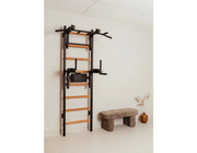 BenchK 232B Wall Bars Swedish Ladder - Multifunctional Fitness Ladder With Adjustable Pull-Up And Dip Bars image 31
