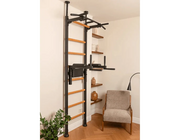 BenchK 522 Wall Bars Swedish Ladder & Dip Bar - Solid Beech Wood Gymnastics Equipment with Pull-Up Station image 11