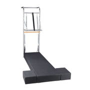 Elina Pilates Stainless Steel Wall Tower Unit with Adjustable Push-Bar and Full Spring Set image 4