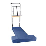 Elina Pilates Stainless Steel Wall Tower Unit with Adjustable Push-Bar and Full Spring Set image 10