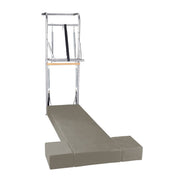 Elina Pilates Stainless Steel Wall Tower Unit with Adjustable Push-Bar and Full Spring Set image 6