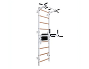 BenchK Series 7 722 Multifunctional Stall Wall Bars Swedish Ladder With Pull-Up Bar & Dip Station for Home Gym image 16