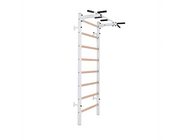 BenchK 221B Wall Bars Swedish Ladder - Beech Wood & Steel Gymnastic Ladder with 6-Grip Pull-Up Bar, 150 kg Capacity image 20