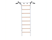 BenchK 221B Wall Bars Swedish Ladder - Beech Wood & Steel Gymnastic Ladder with 6-Grip Pull-Up Bar, 150 kg Capacity image 21