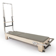 Elina Pilates Wood Reformer ELITE with Tower - Premium Maple, Adjustable Resistance & Quiet Glide image 7