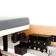 Elina Pilates Wooden Reformer Bundle - Rock Maple, Adjustable Pulleys, Jump Board & More image 2