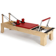 Elina Pilates Wooden Reformer Bundle - Rock Maple, Adjustable Pulleys, Jump Board & More image 8