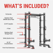 XMark Viper Half Power Rack image 10