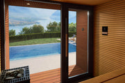 Auroom Arti 5-Person Fully Assembled Outdoor Traditional Sauna Cabin image 5