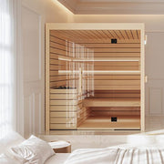 Auroom Lumina 6-Person Traditional Sauna Kit image 6