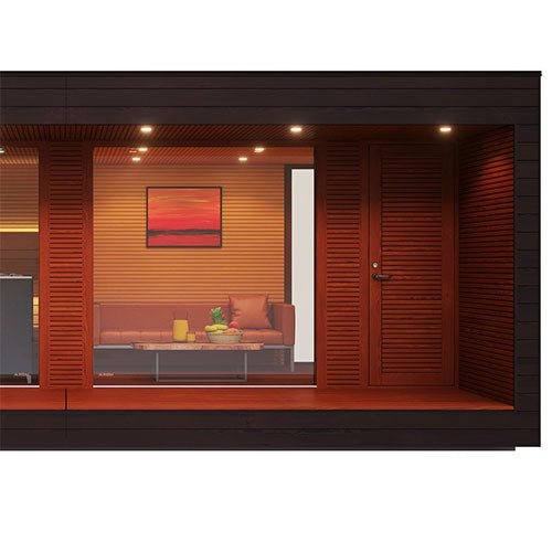 Auroom Natura Lounge 5-Person Outdoor Lounge Cabin