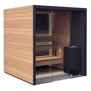 Auroom Vulcana 5-Person Traditional Sauna Kit w/ Thermo-Aspen Wood image 4