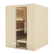 Auroom Baia 2-Person Traditional Sauna Kit w/ Aspen Wood