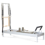 Elina Pilates 86" Classic Reformer With Tower - Aluminum, Leather Straps, Versatile Resistance image 7