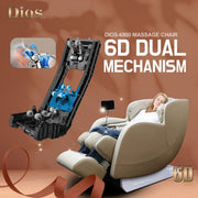 Kahuna Dios-6800 Massage Chair - 6D Dual Core, Zero Gravity, Bluetooth image 4