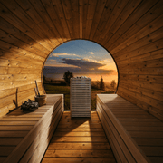 HUUM CORE Thermo-Aspen - CORE Series Sauna Heater, Thermo-Aspen Wood Exterior, 9kW image 5