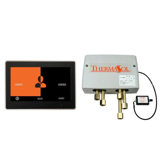 ThermaSol DSPU-TT10 Digital Shower Package With 10" ThermaTouch Control, Bluetooth & Custom Settings