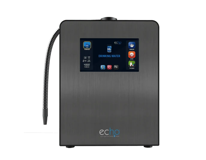 Echo Water Ultimate™ 4-in-1 Hydrogen Water Machine with 7" Touch Screen & 5-Stage Filtration