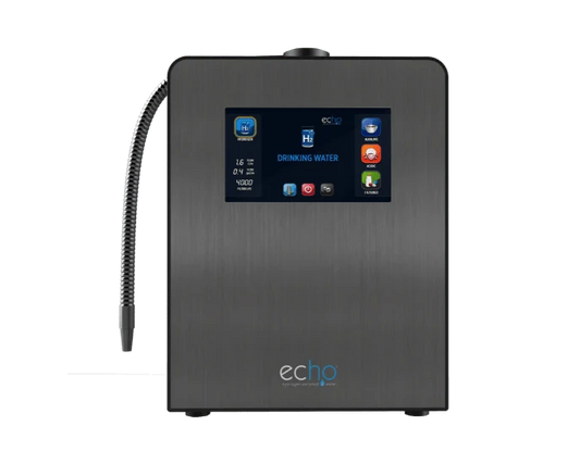 Echo Water Ultimate™ 4-in-1 Hydrogen Water Machine with 7" Touch Screen & 5-Stage Filtration