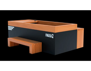 Medical Breakthrough Frozen 2 Cold Plunge Tub with Dual Chiller & Heavy Duty Step