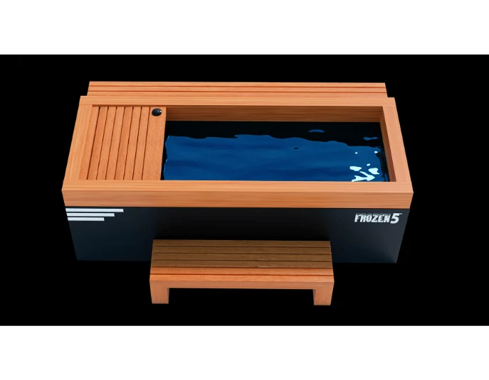 Medical Breakthrough Frozen 5 Cold Plunge – 37°F Cold Therapy with Heavy-Duty Step & Filtration System