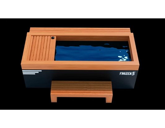 Medical Breakthrough Frozen 5 Cold Plunge – 37°F Cold Therapy with Heavy-Duty Step & Filtration System