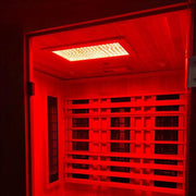 Finnmark FD-4 Trinity 2 Person Infrared & Steam Sauna Combo with Red Light Therapy image 4